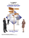 Career Report